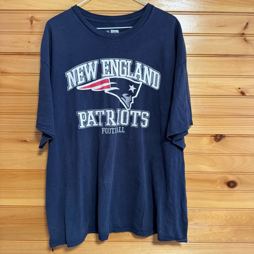 NFL Team Apparel New England Patriots Navy Shirt XXL